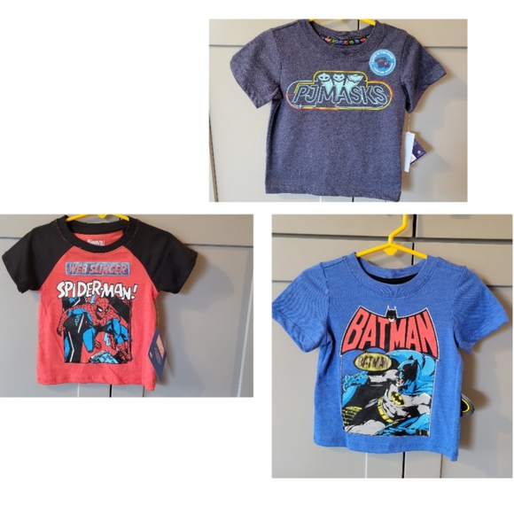 Marvel Other - 18 month boys t-shirts bundle